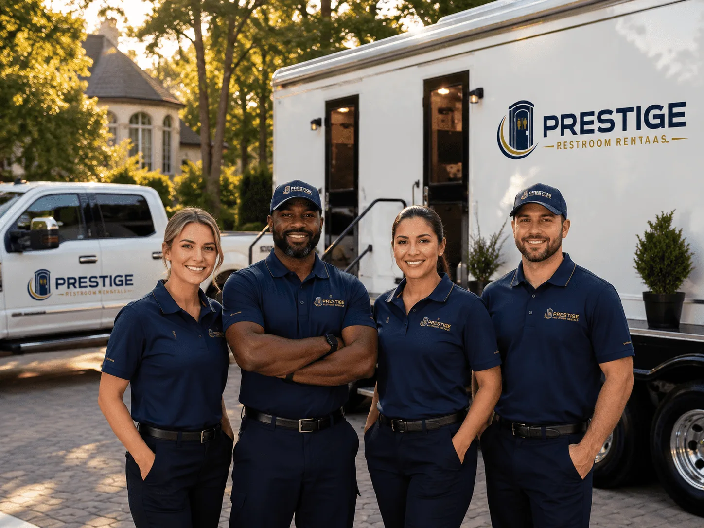 Trusted Luxury Portable Restrooms company in Olivia, NC